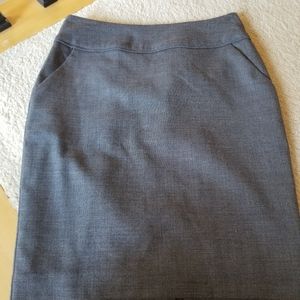 NWT H&M Grey Gray Pencil Skirt